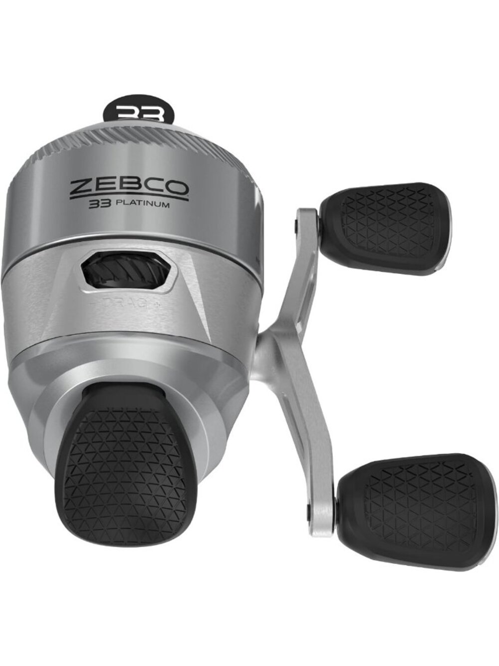 Compact Micro Spincast Fishing Reel - Size 10, Smooth Performance, Easy Casting